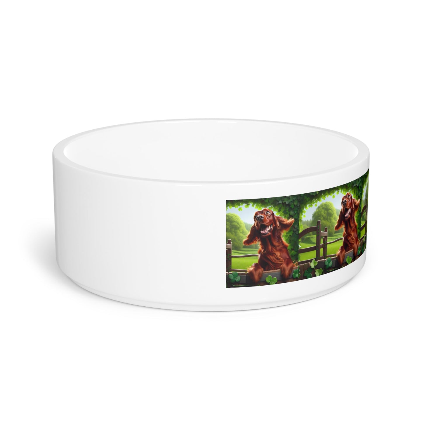 Ceramic Pet Bowl – 16 oz Dog Feeding Bowl