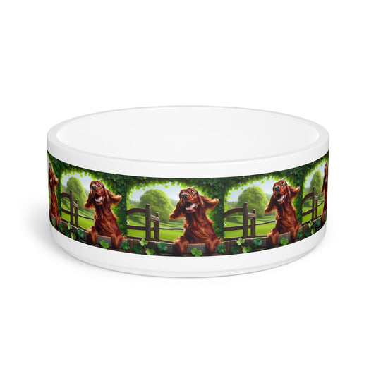 Ceramic Pet Bowl – 16 oz Dog Feeding Bowl