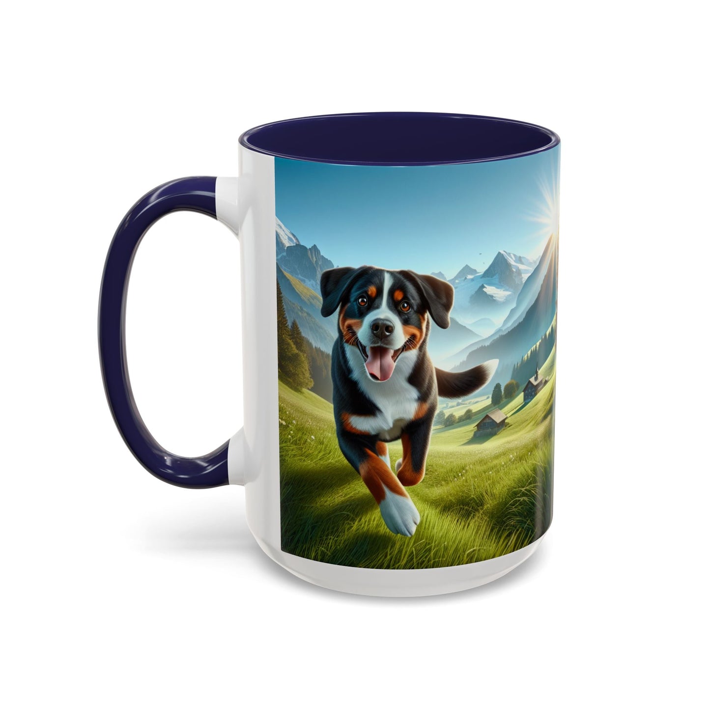 Keramiktasse mit Hunderassen-Motiv – 11 oz & 15 oz