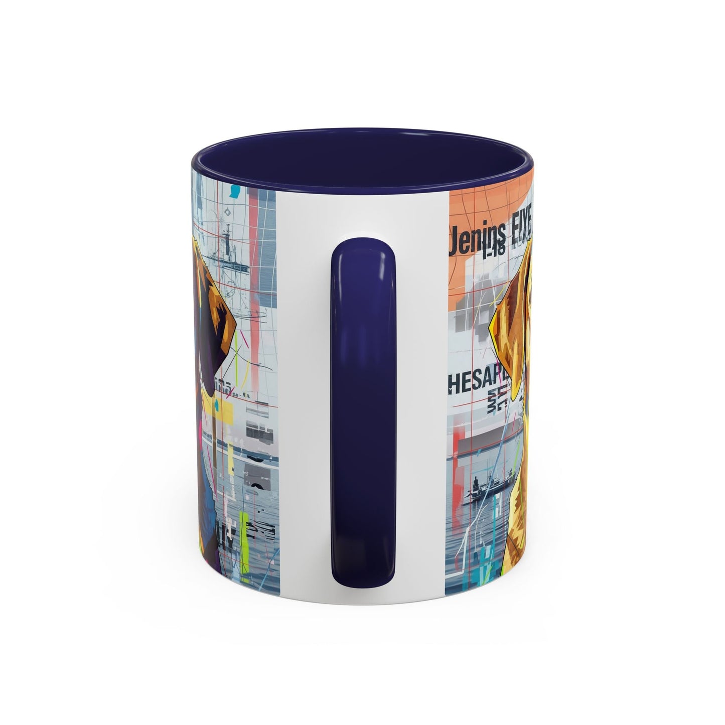 Keramiktasse mit Hunderassen-Motiv – 11 oz & 15 oz