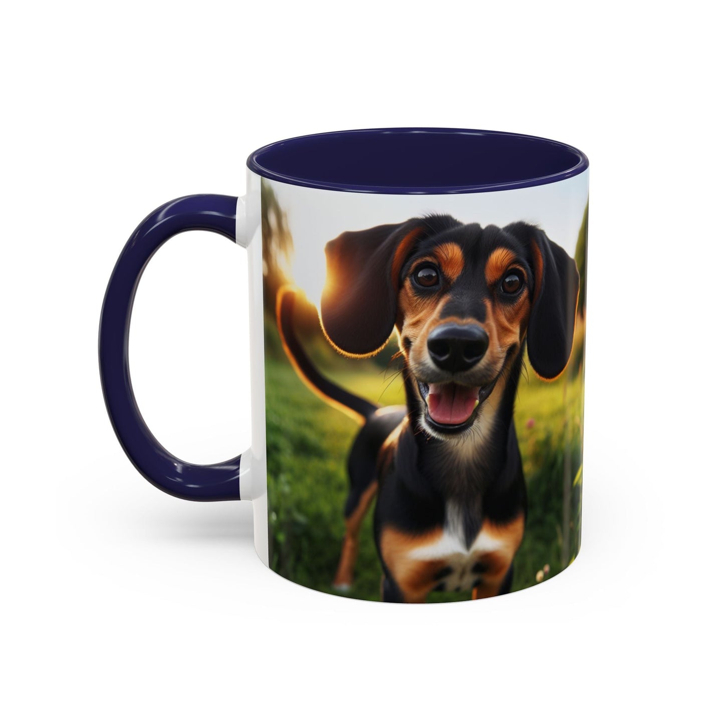 Keramiktasse mit Hunderassen-Motiv – 11 oz & 15 oz