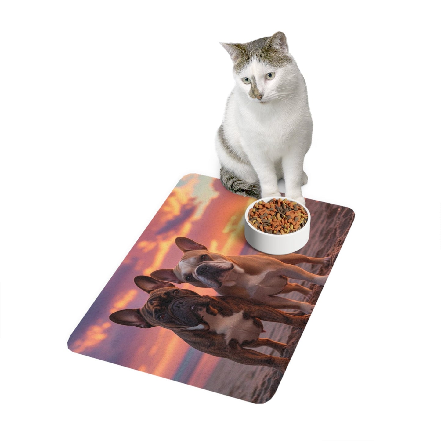 Non-Slip Pet Food Mat – Waterproof Feeding Mat for Dogs
