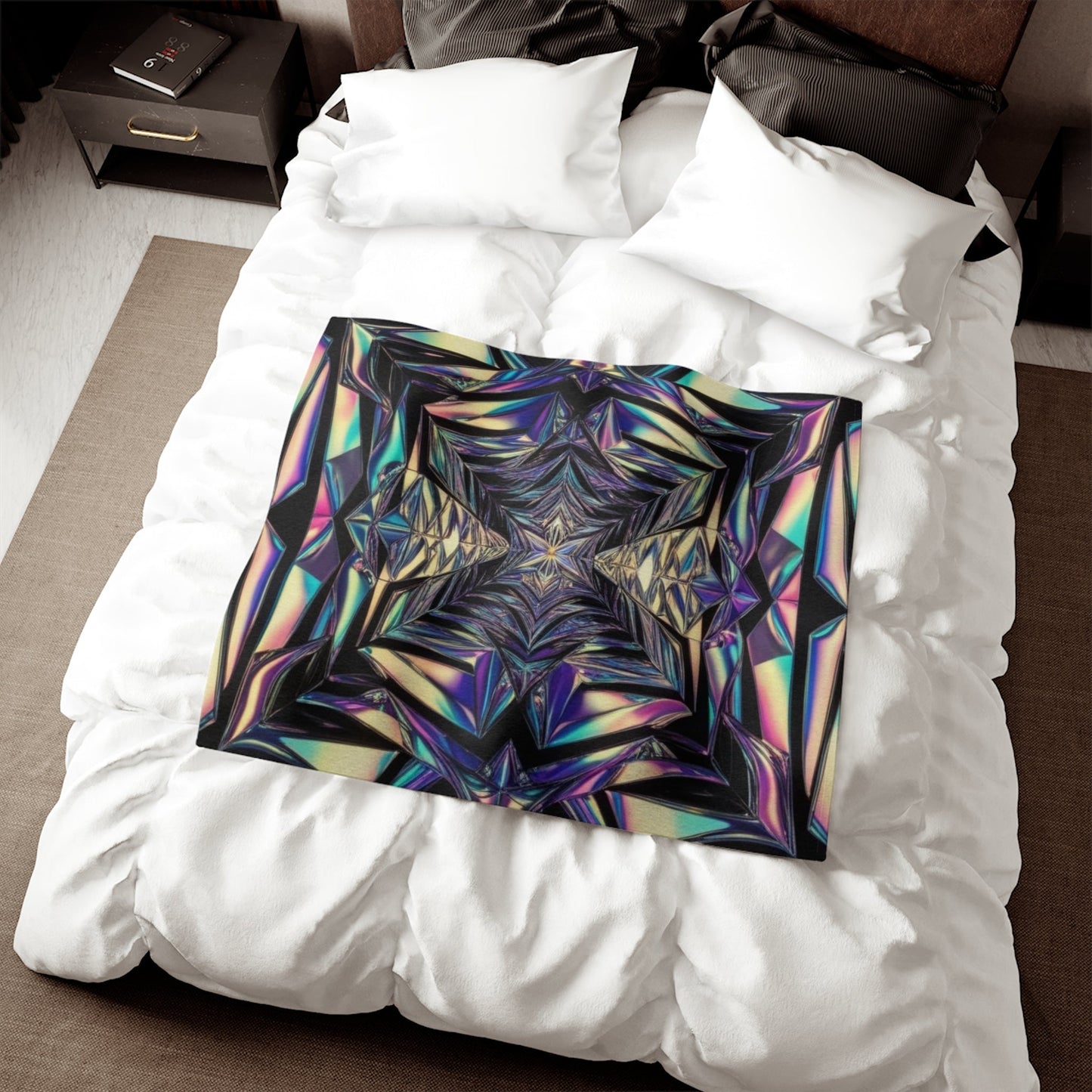 Sweatshirt Blanket – Plush Fleece Throw, 2 Size Options