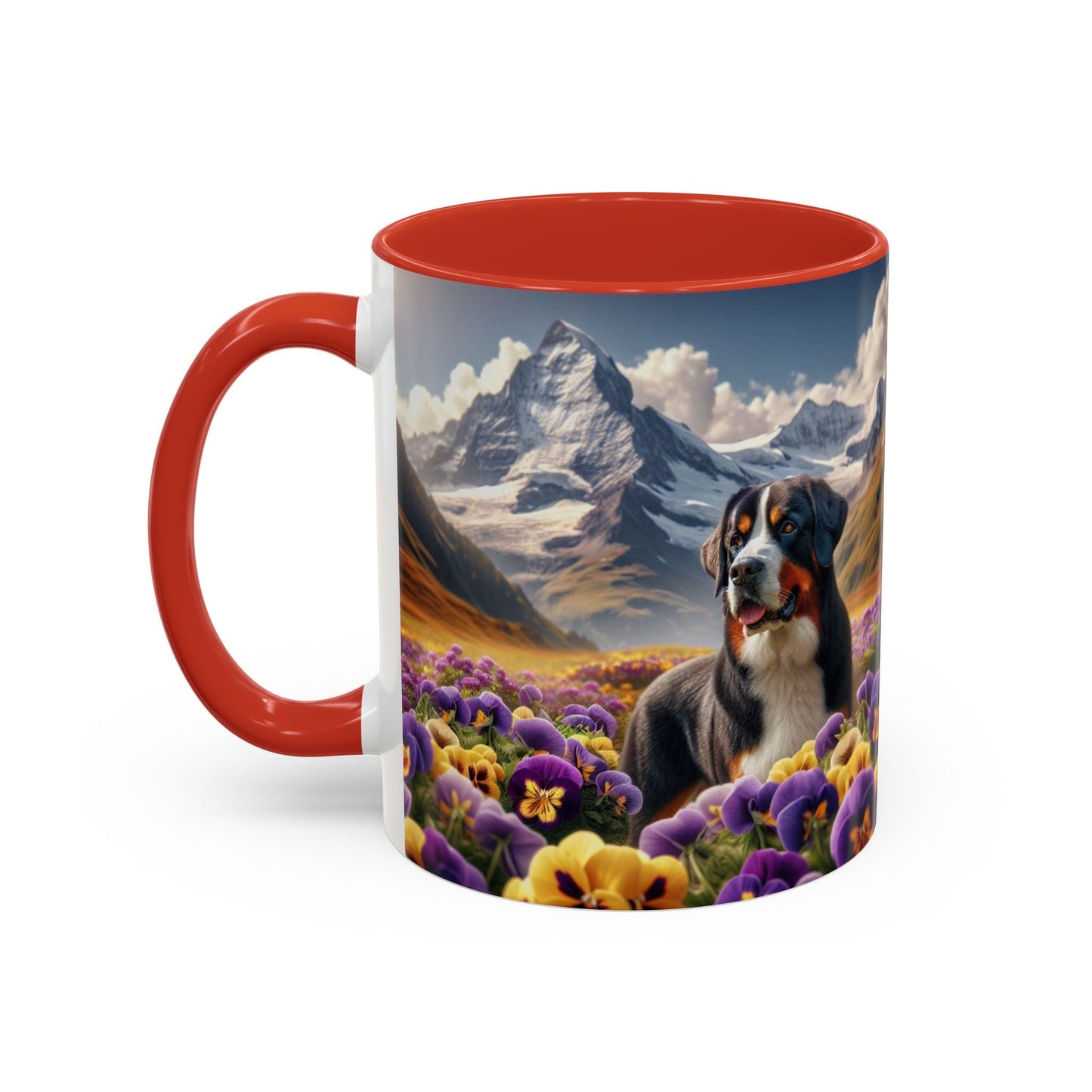 Keramiktasse mit Hunderassen-Motiv – 11 oz & 15 oz
