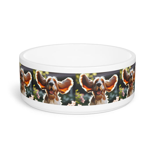 Ceramic Pet Bowl – 16 oz Dog Feeding Bowl