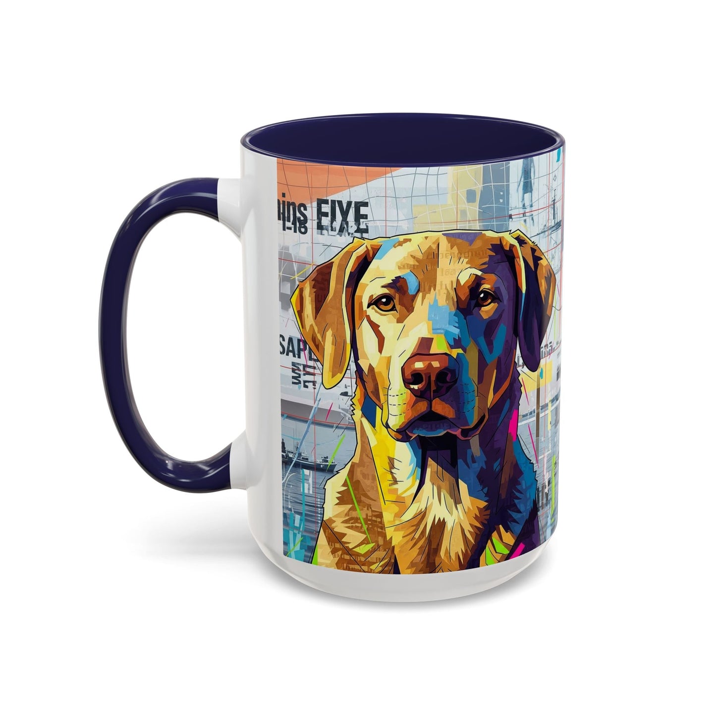 Keramiktasse mit Hunderassen-Motiv – 11 oz & 15 oz
