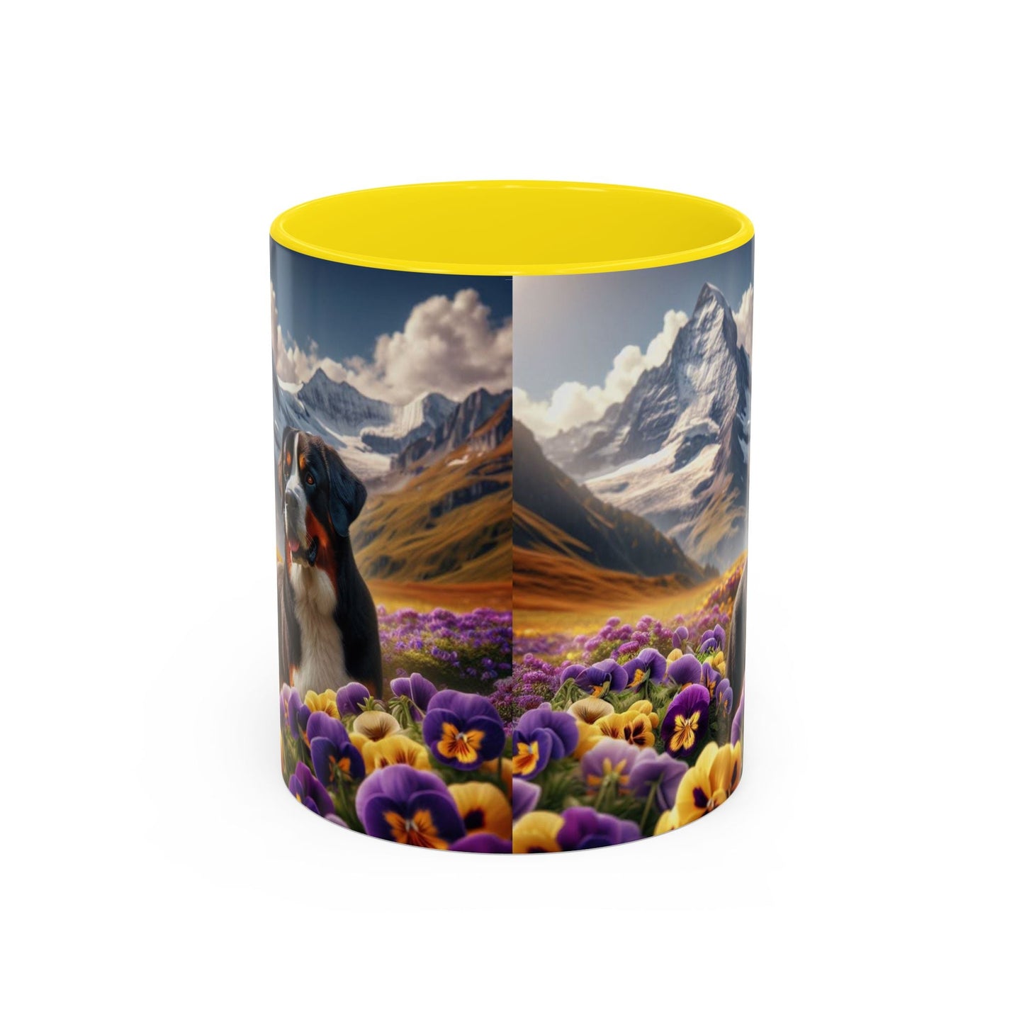 Keramiktasse mit Hunderassen-Motiv – 11 oz & 15 oz