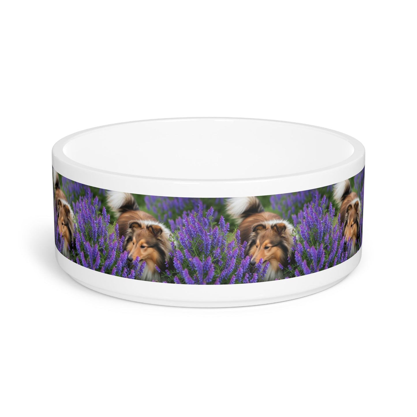 Ceramic Pet Bowl – 16 oz Dog Feeding Bowl
