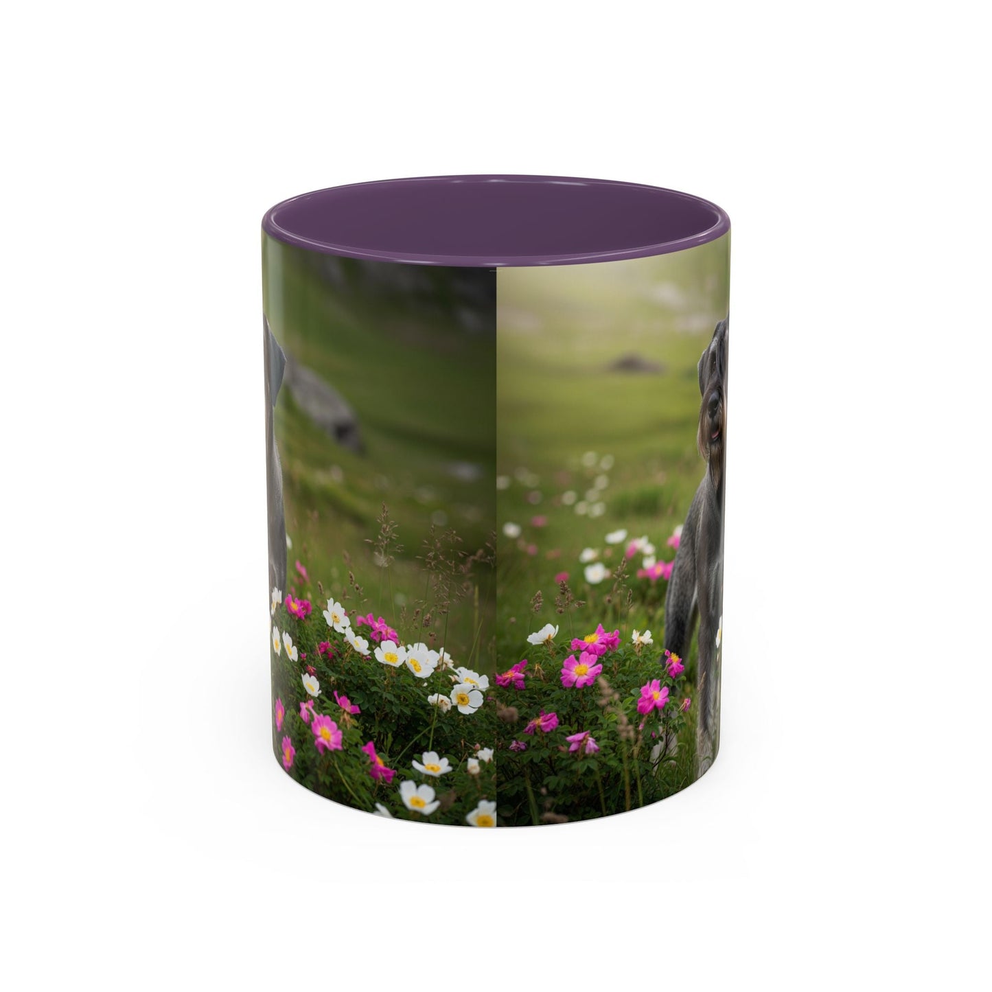 Keramiktasse mit Hunderassen-Motiv – 11 oz & 15 oz