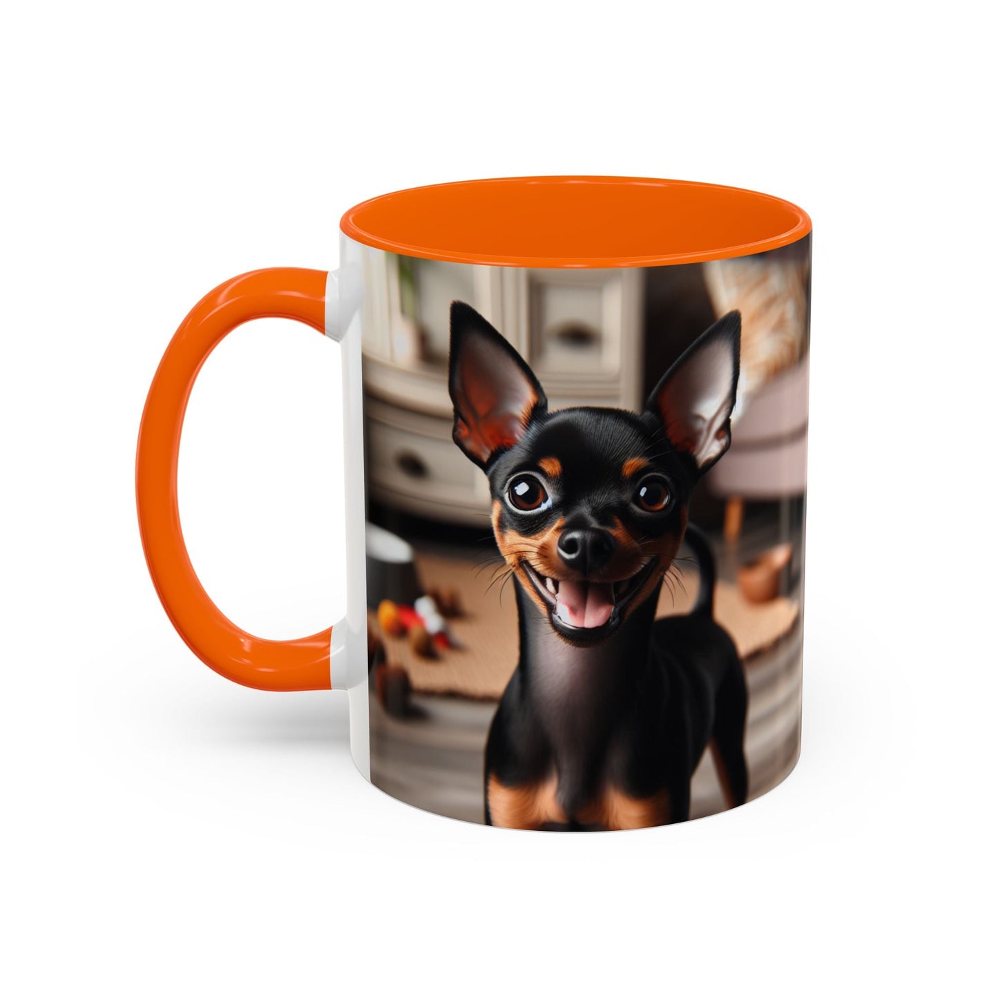 Keramiktasse mit Hunderassen-Motiv – 11 oz & 15 oz