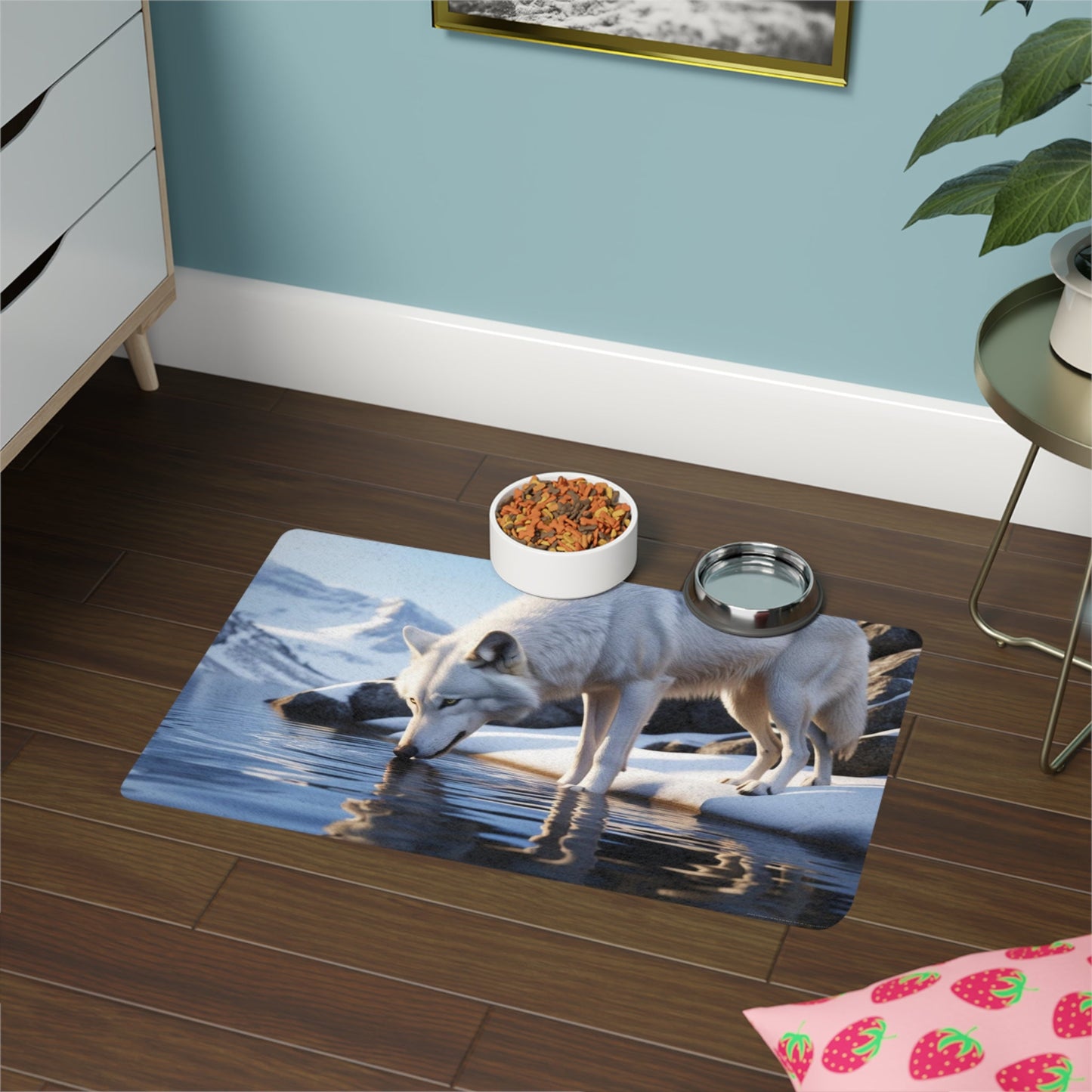 Non-Slip Pet Food Mat – Waterproof Feeding Mat for Dogs
