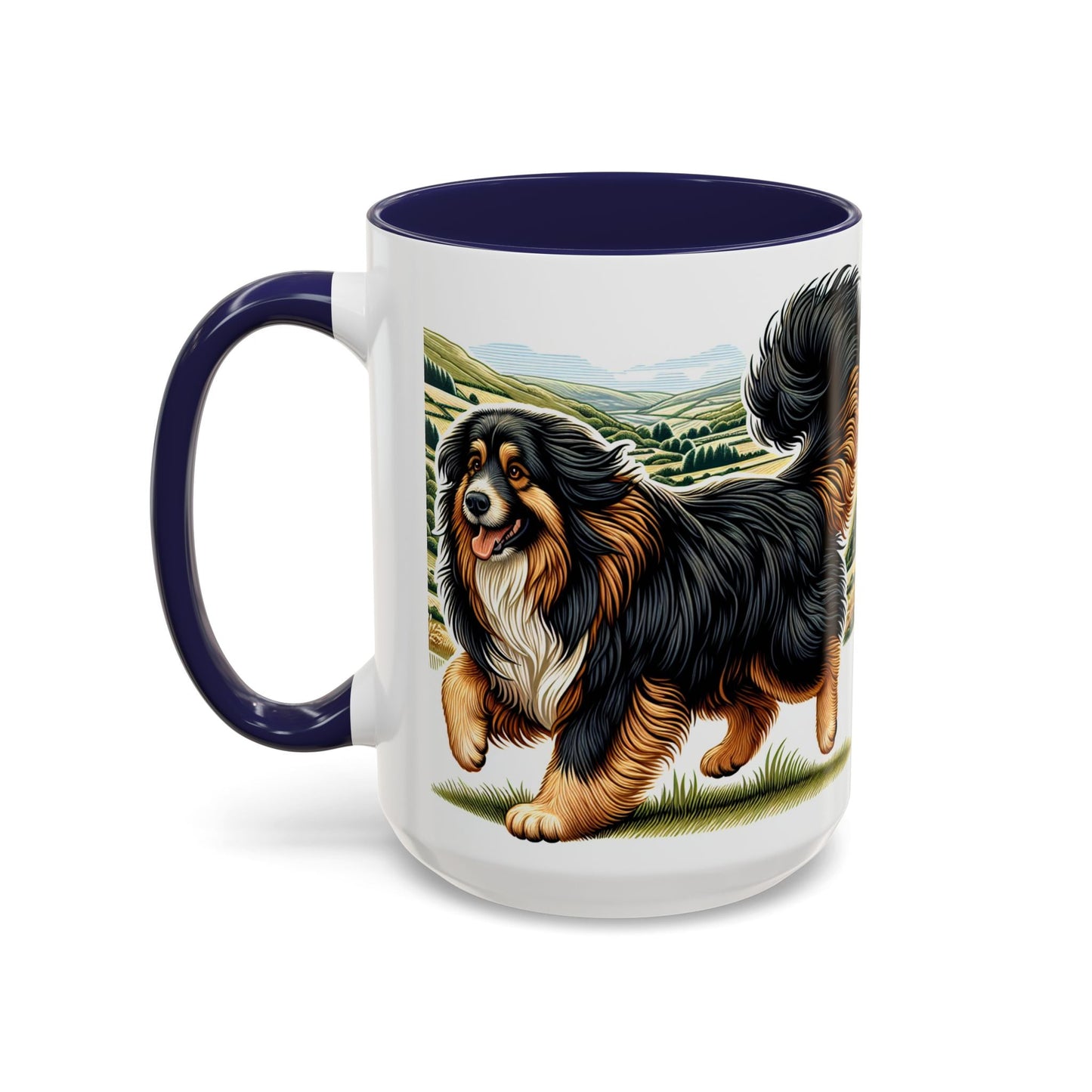 Keramiktasse mit Hunderassen-Motiv – 11 oz & 15 oz