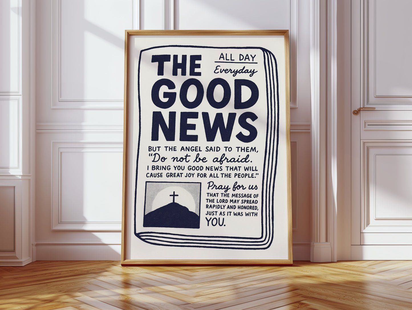 L'Écriture imprimée de la Bonne Nouvelle au quotidien