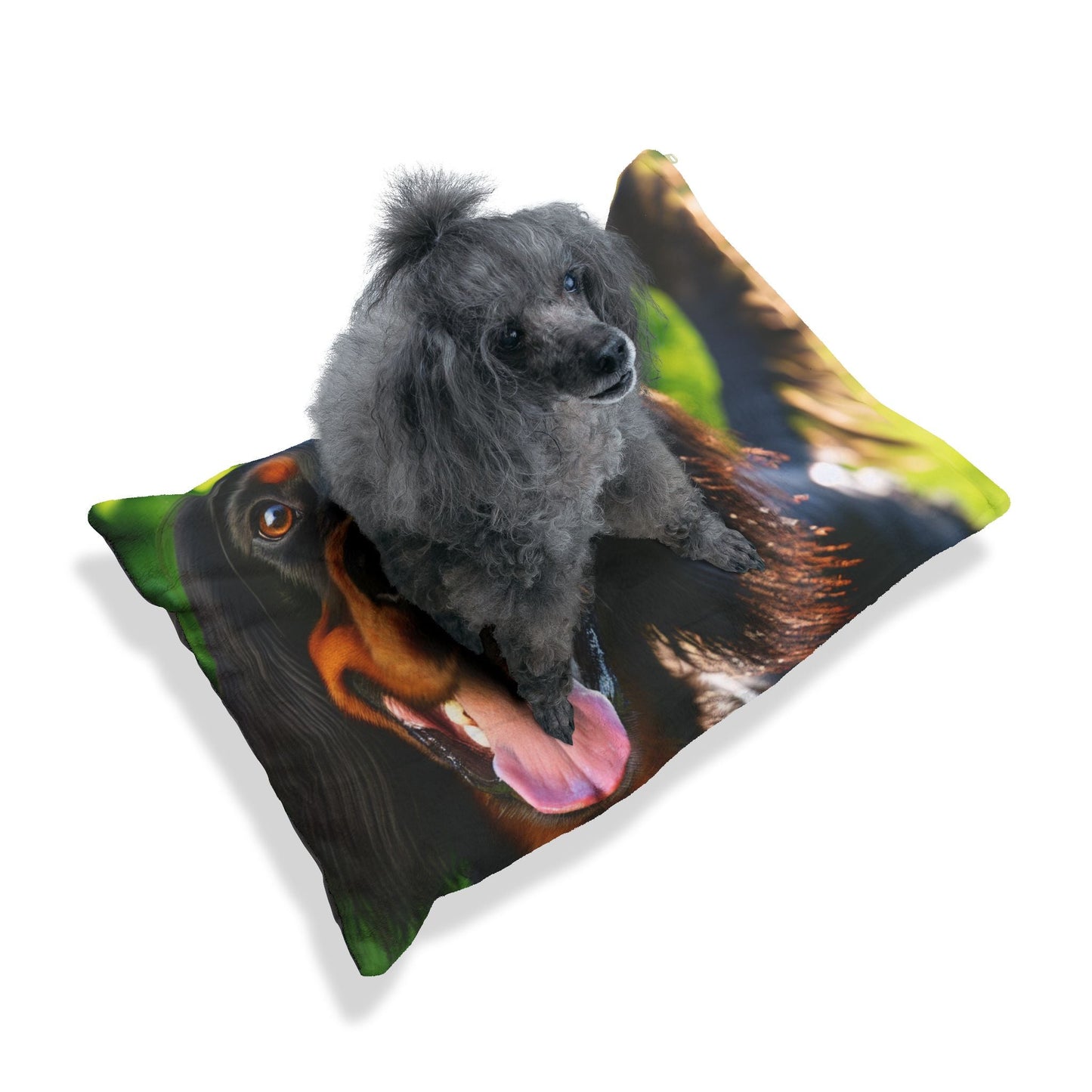 Haustierbett – Plüsch-Hundebett, 3 Größenoptionen