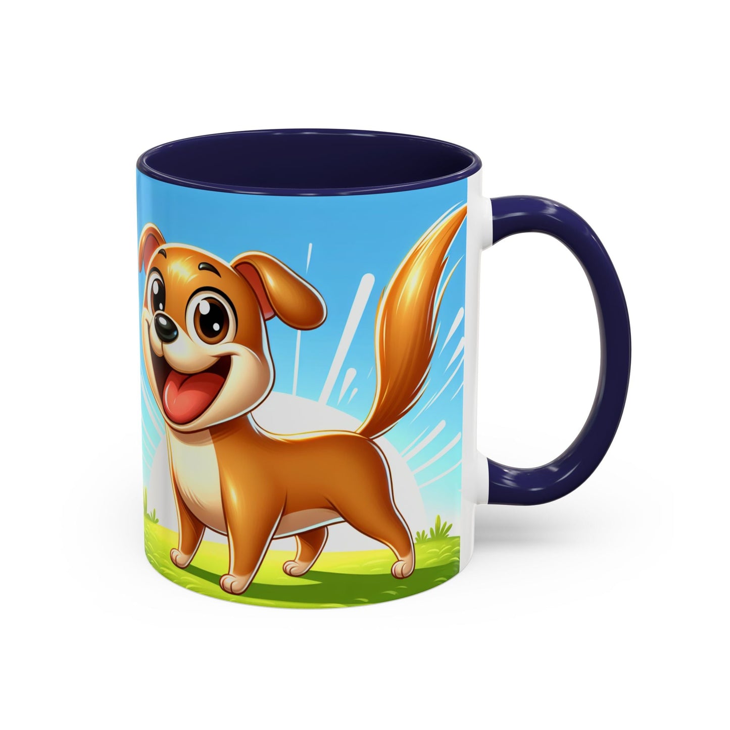 Keramiktasse mit Hunderassen-Motiv – 11 oz & 15 oz