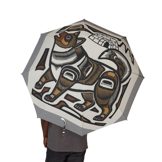 48" Semi-Automatic Umbrella – Windproof Large Travel Rain Umbrella