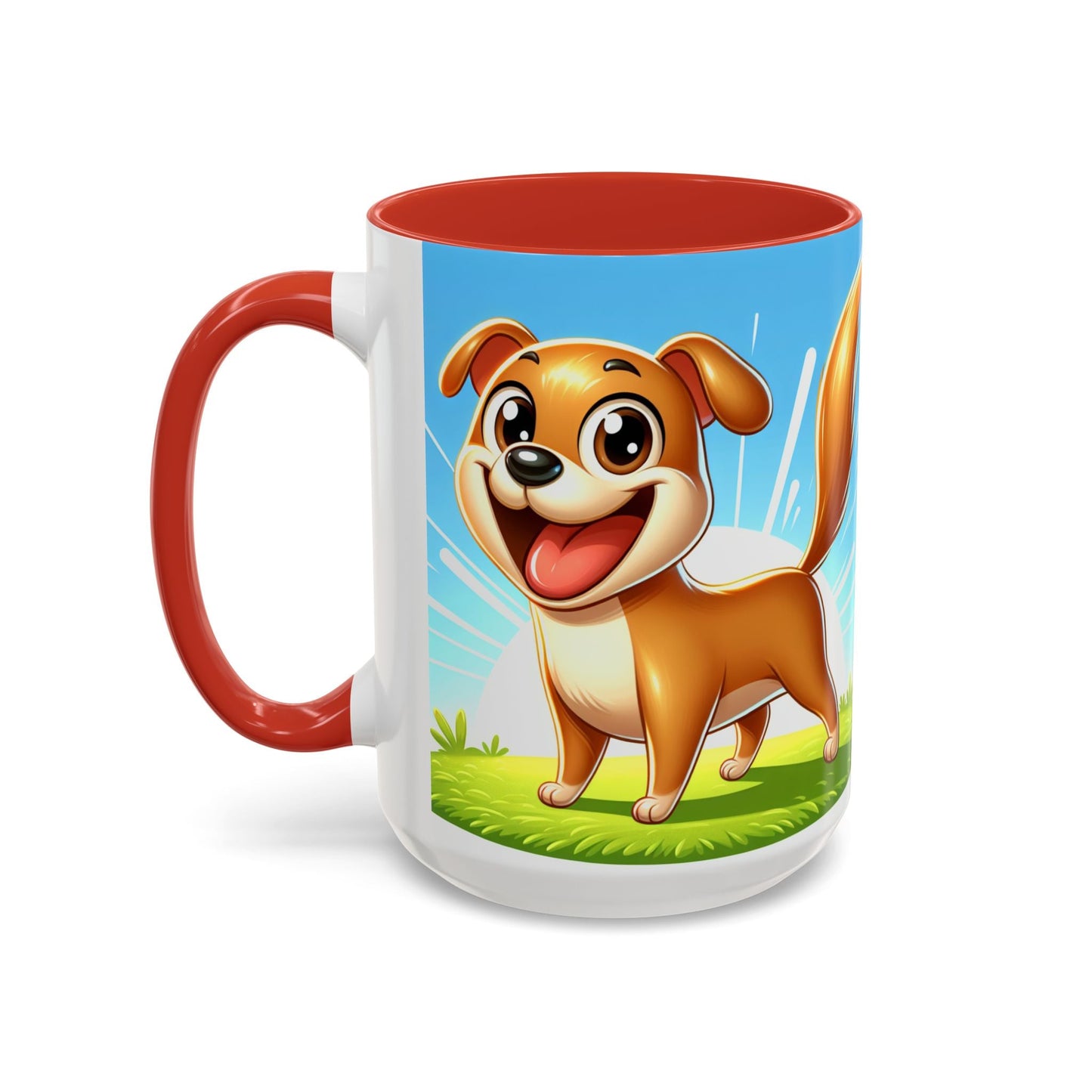 Keramiktasse mit Hunderassen-Motiv – 11 oz & 15 oz