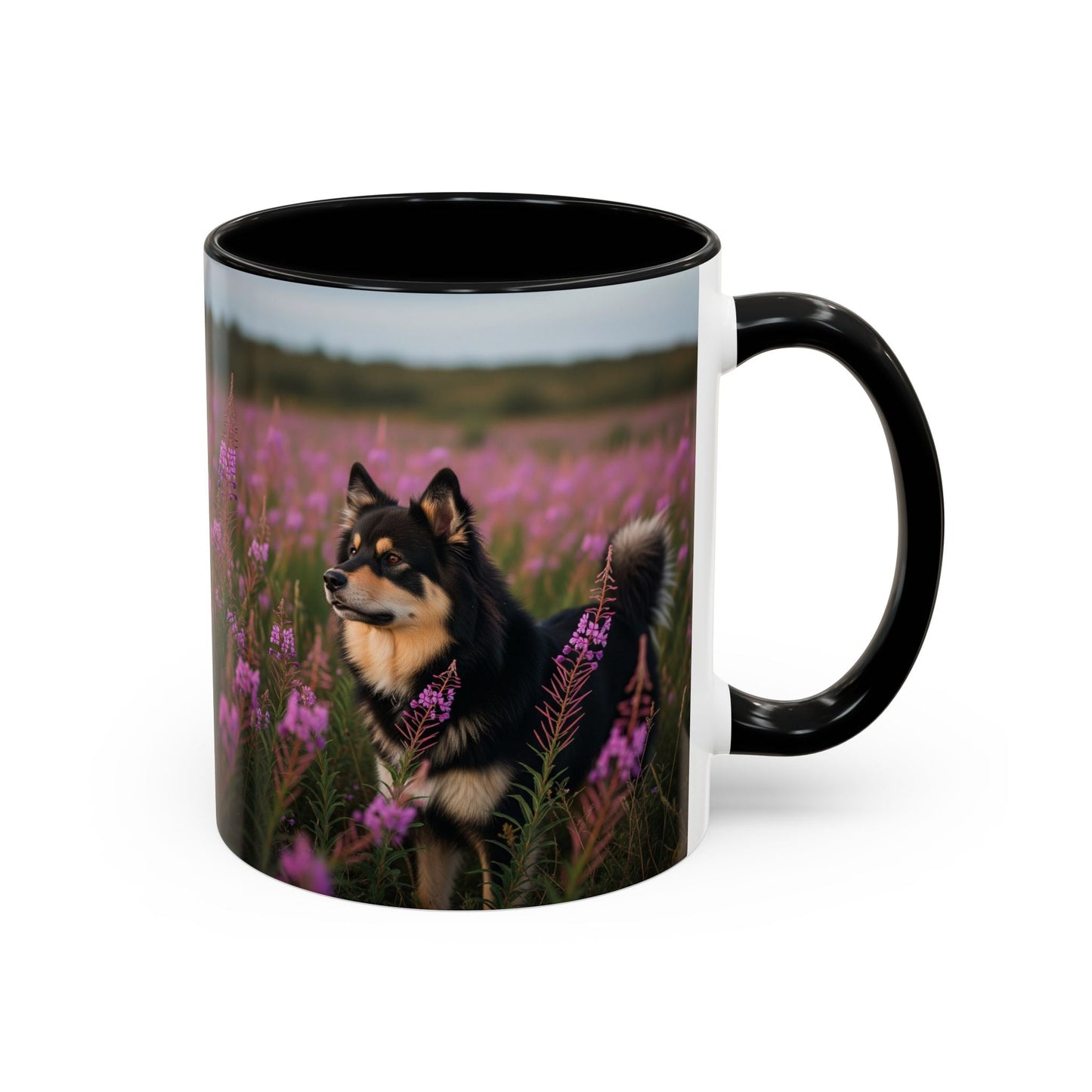 Keramiktasse mit Hunderassen-Motiv – 11 oz & 15 oz