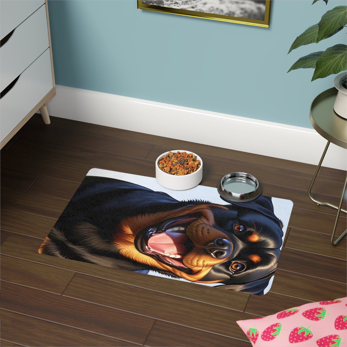 Non-Slip Pet Food Mat – Waterproof Feeding Mat for Dogs