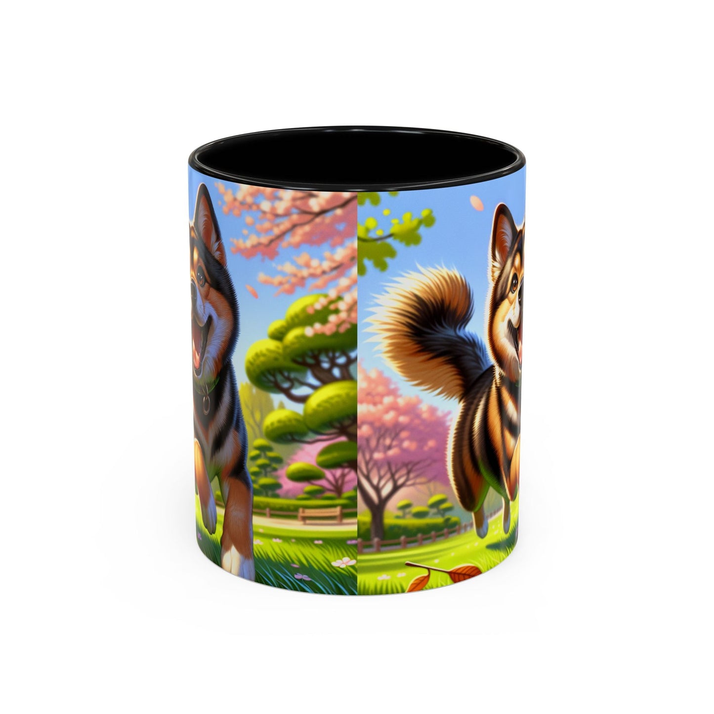 Keramiktasse mit Hunderassen-Motiv – 11 oz & 15 oz
