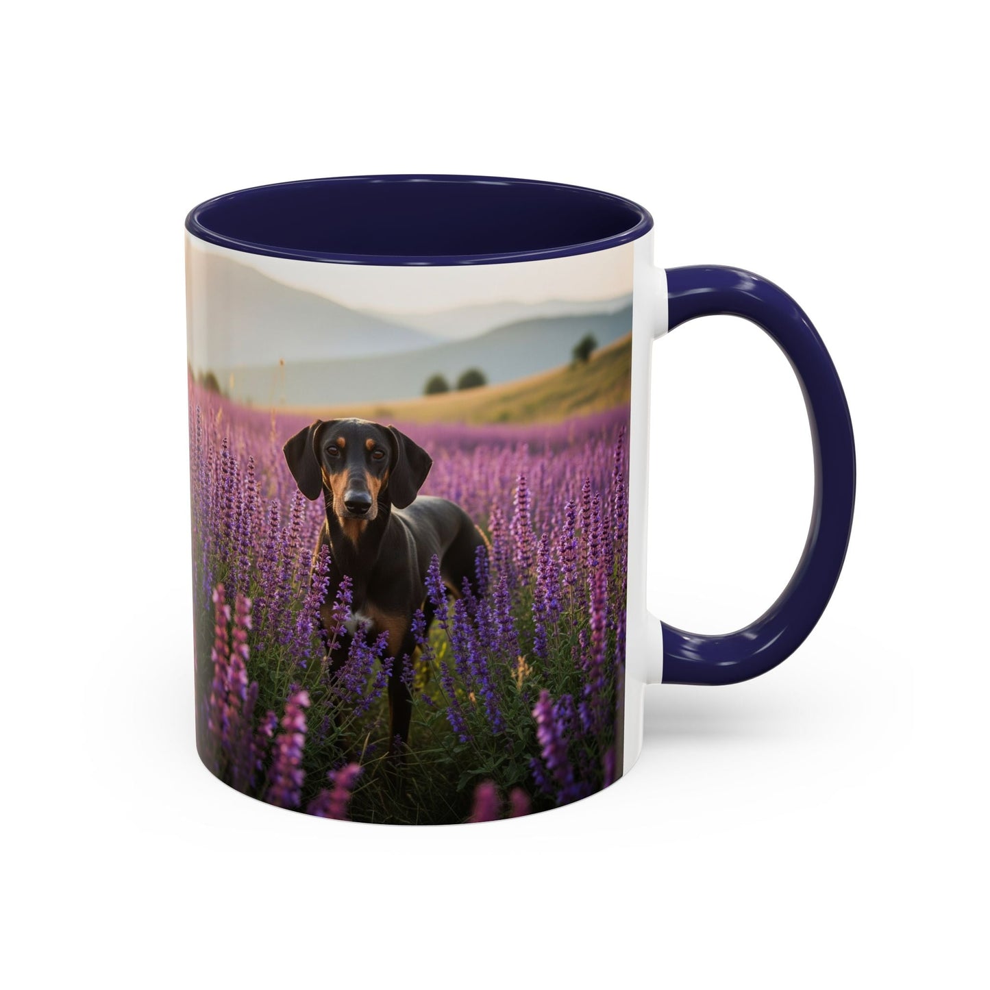 Keramiktasse mit Hunderassen-Motiv – 325 ml & 440 ml