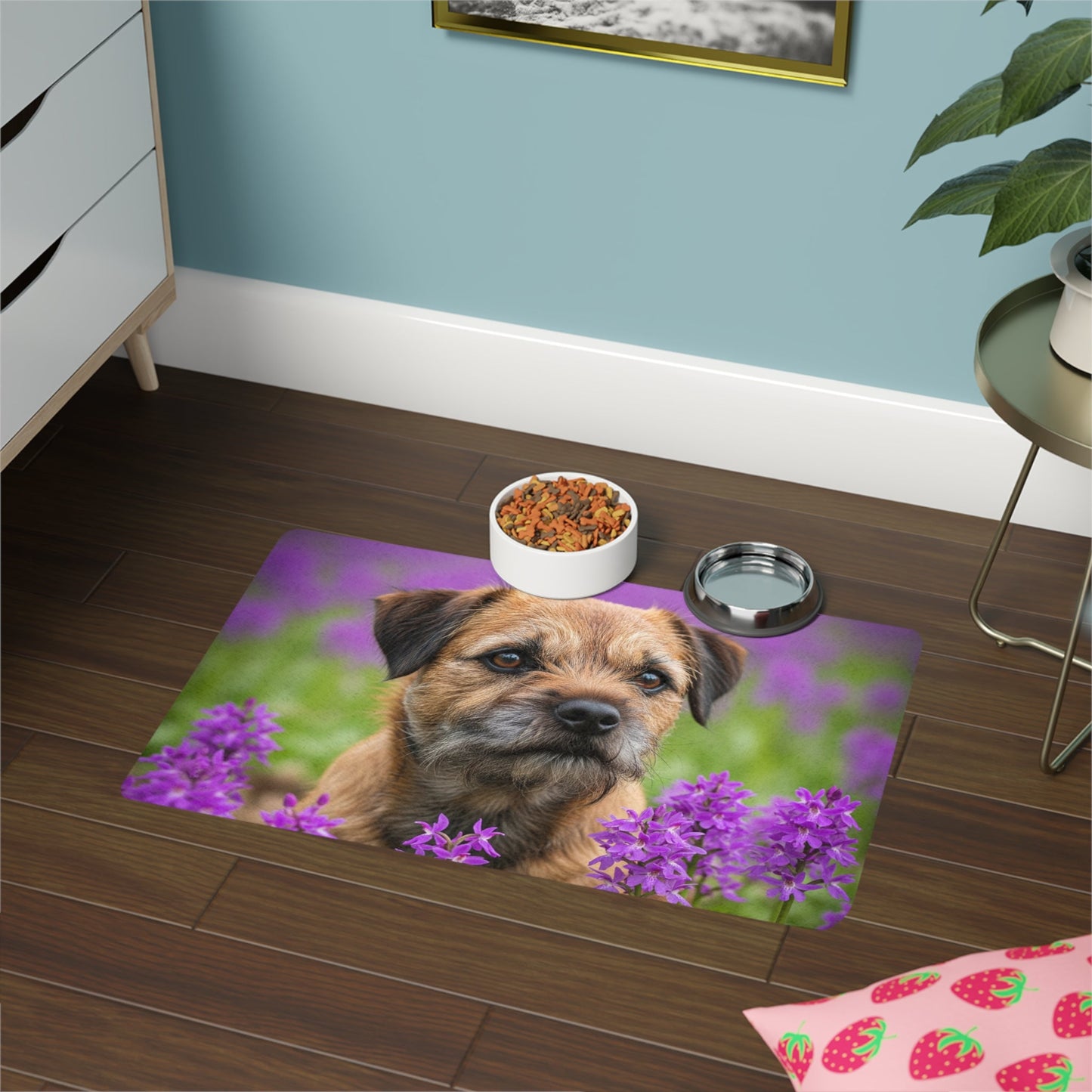 Non-Slip Pet Food Mat – Waterproof Feeding Mat for Dogs