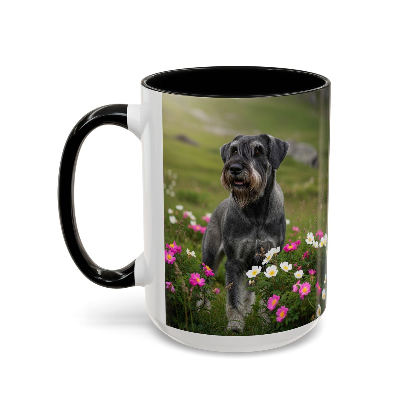 Keramiktasse mit Hunderassen-Motiv – 11 oz & 15 oz