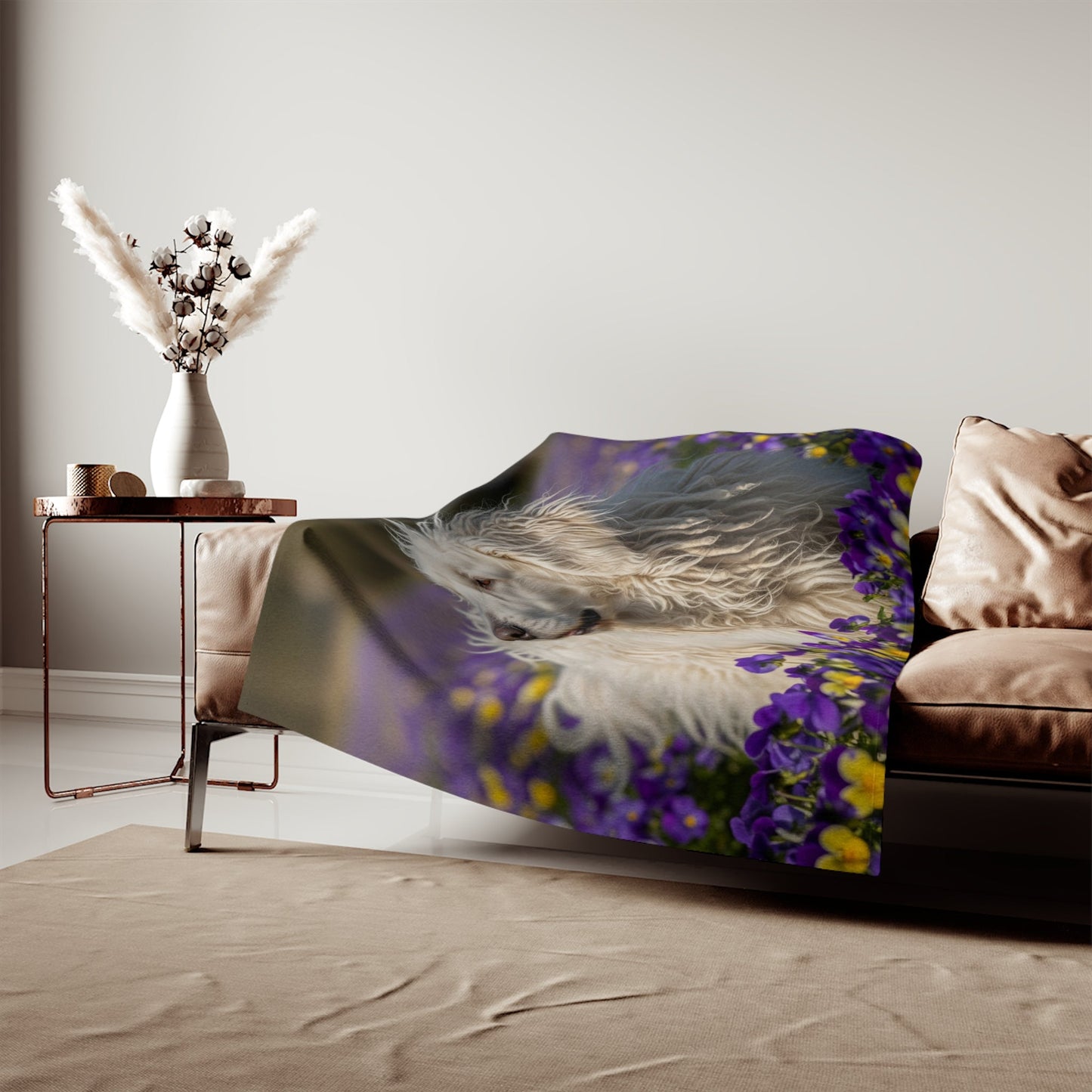 Sweatshirt Blanket – Plush Fleece Throw, 2 Size Options