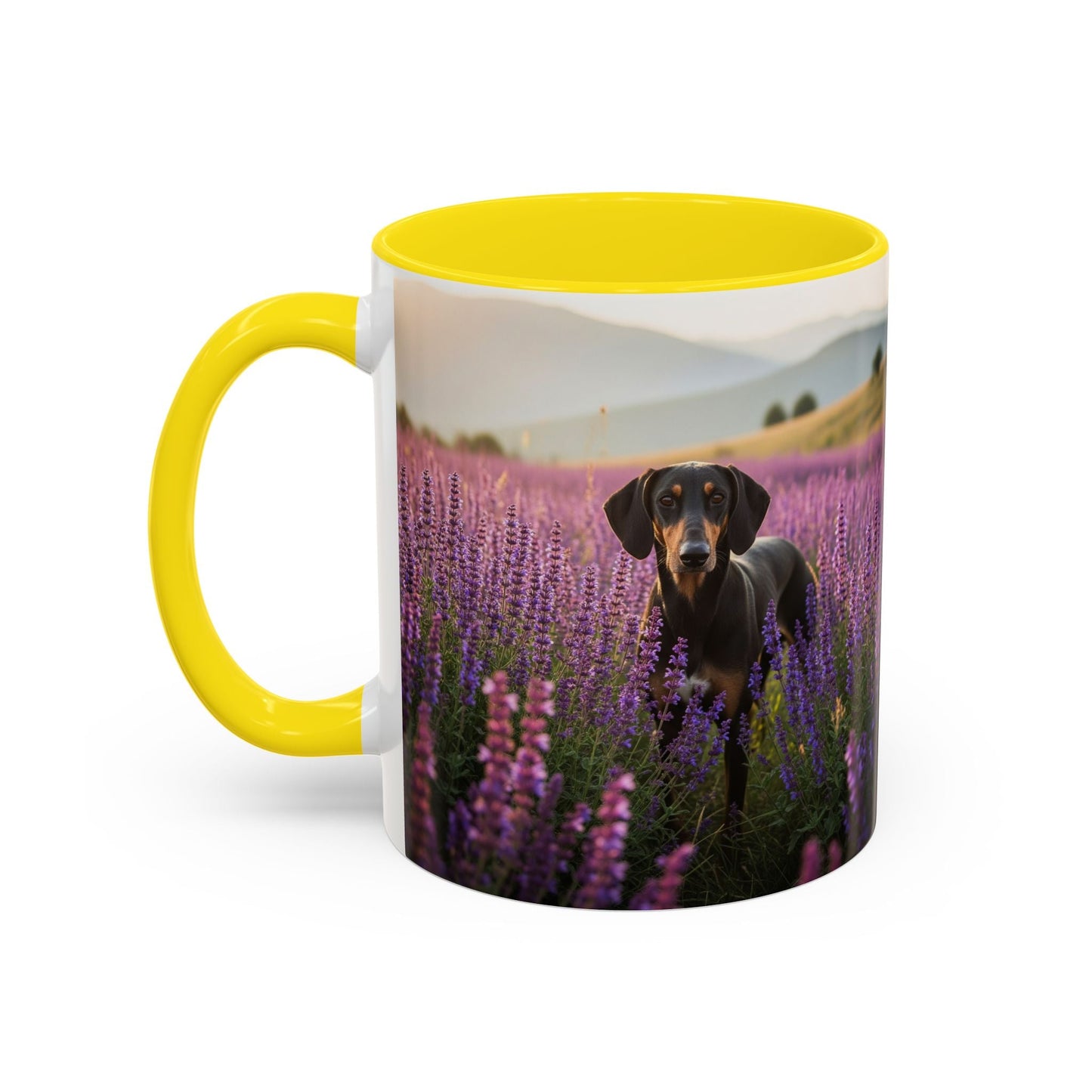 Keramiktasse mit Hunderassen-Motiv – 325 ml & 440 ml
