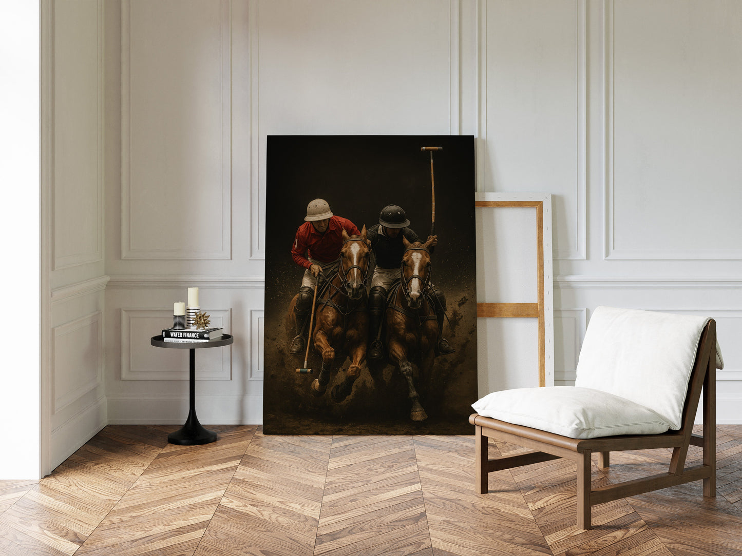 Grit & Grace – High-Speed Polo Match Wall Art