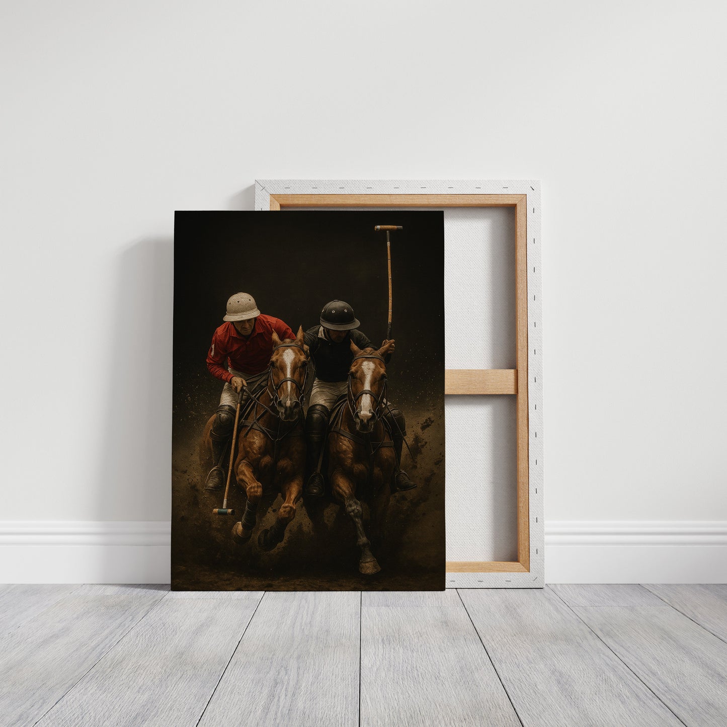 Grit & Grace – High-Speed Polo Match Wall Art