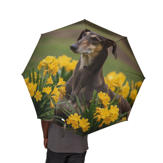 48" Semi-Automatic Umbrella – Windproof Large Travel Rain Umbrella
