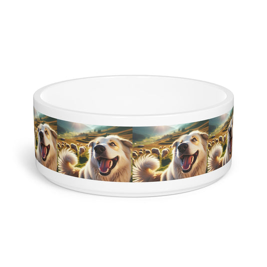 Ceramic Pet Bowl – 16 oz Dog Feeding Bowl