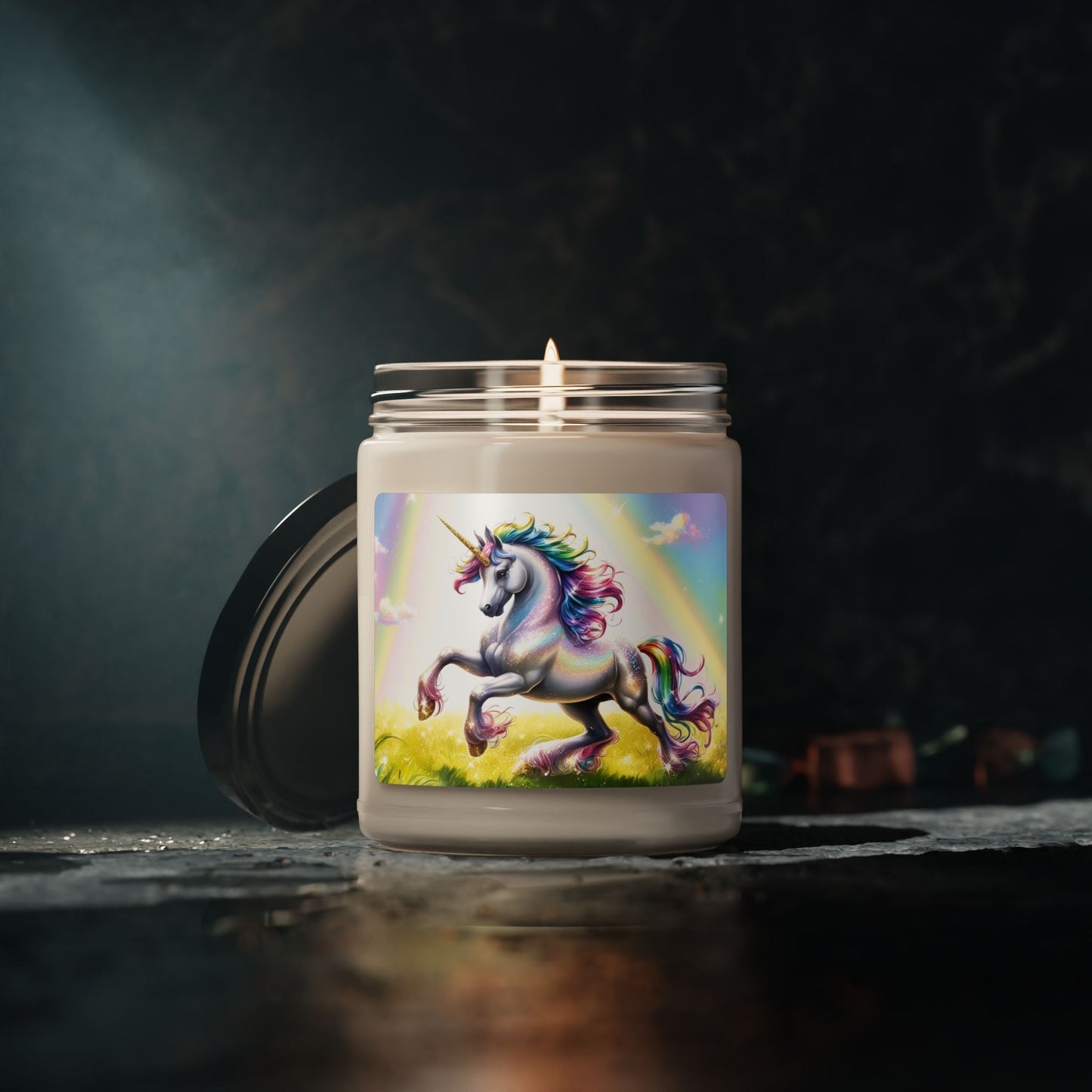 Bougie en cire de soja – Bougie parfumée en jarre