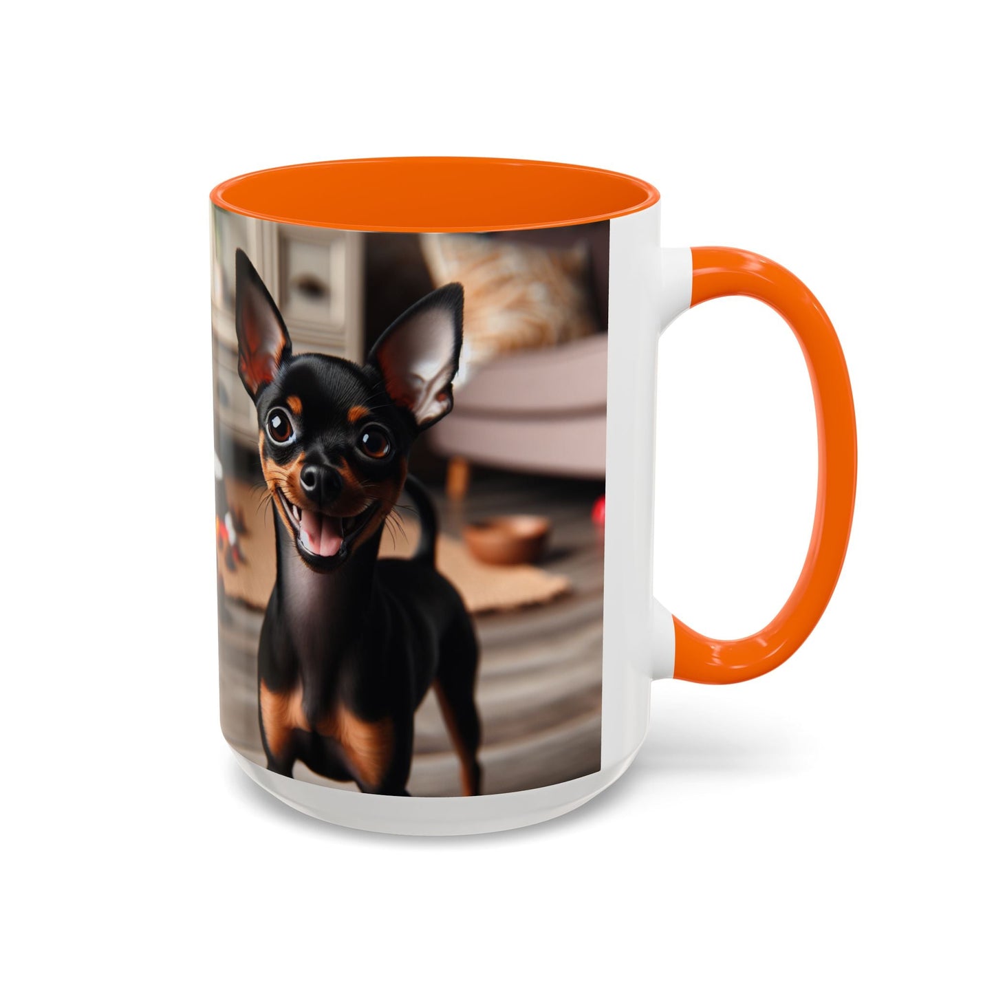 Keramiktasse mit Hunderassen-Motiv – 11 oz & 15 oz