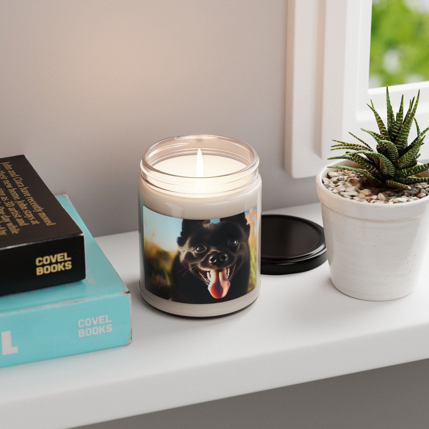 Bougie en cire de soja – Bougie parfumée en pot
