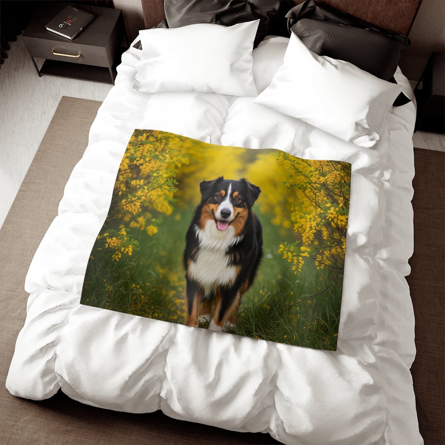 Sweatshirt Blanket – Plush Fleece Throw, 2 Size Options