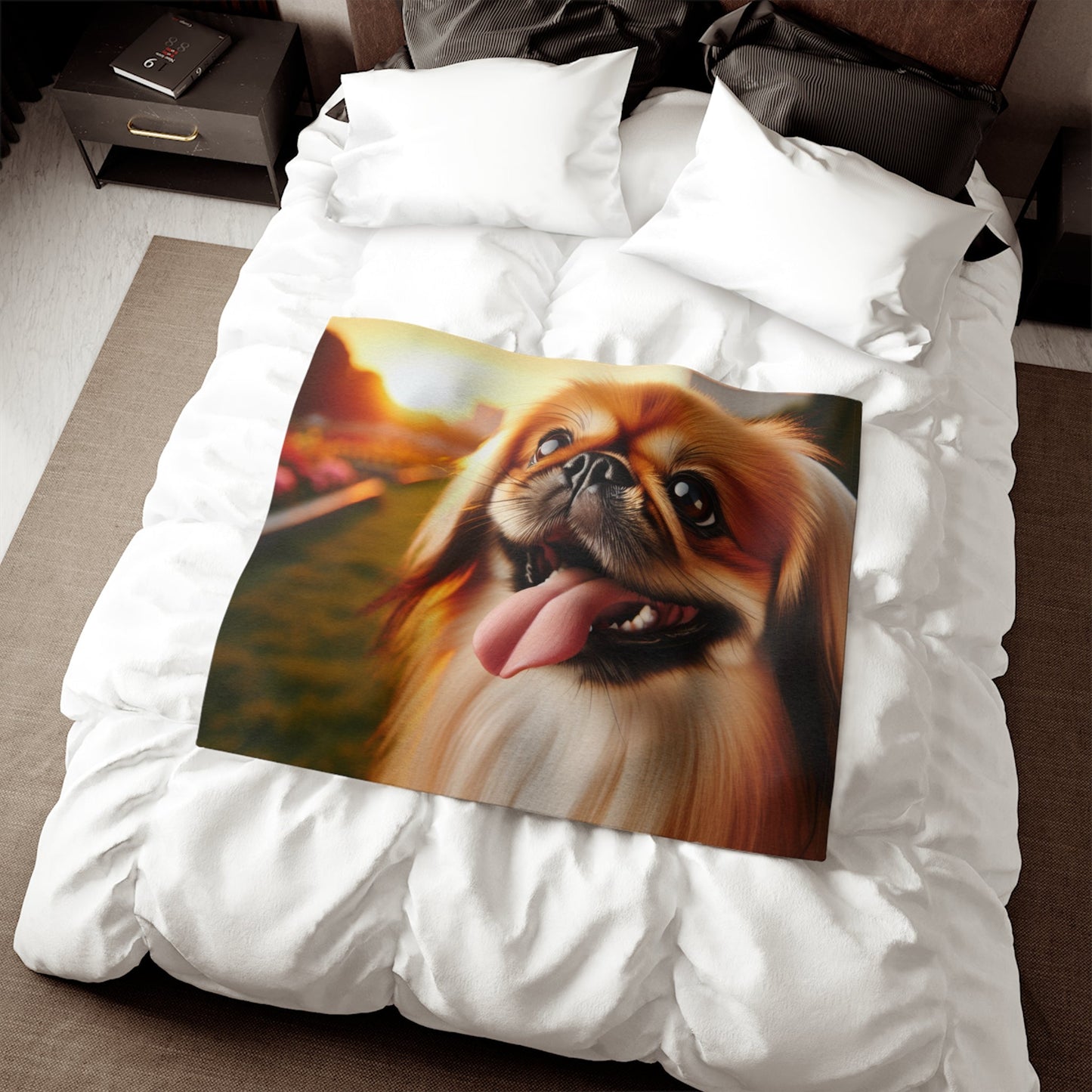 Sweatshirt Blanket – Plush Fleece Throw, 2 Size Options