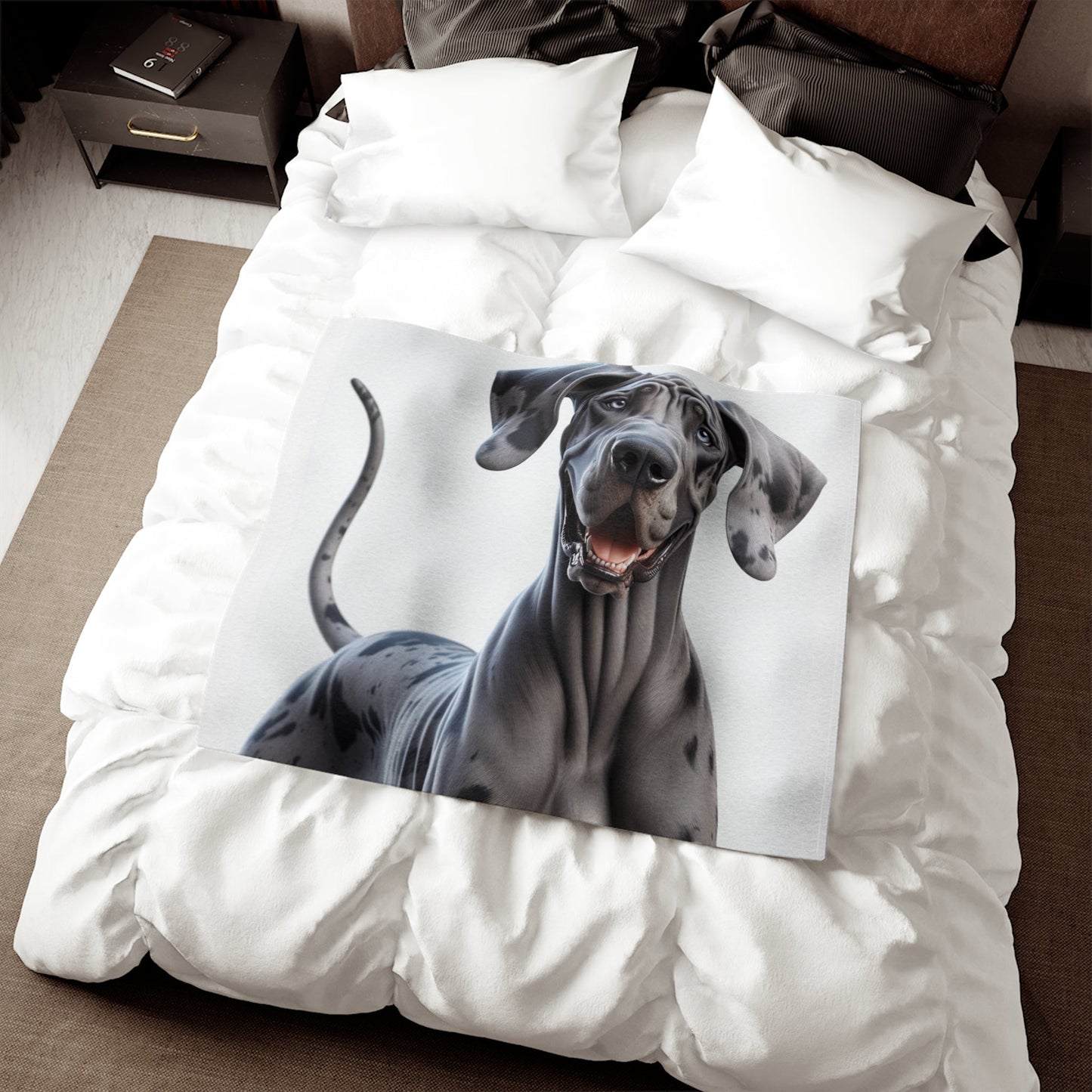 Sweatshirt Blanket – Plush Fleece Throw, 2 Size Options