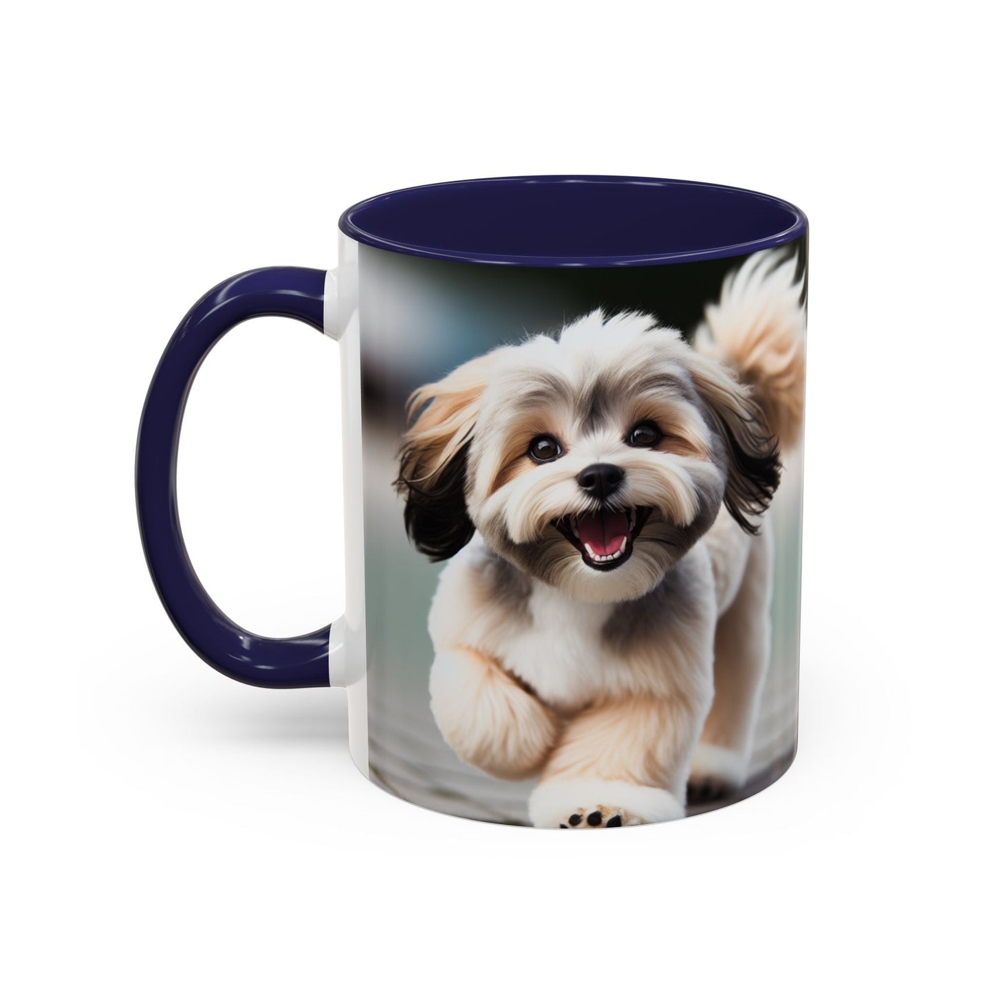 Keramiktasse mit Hunderassen-Motiv – 325 ml & 444 ml