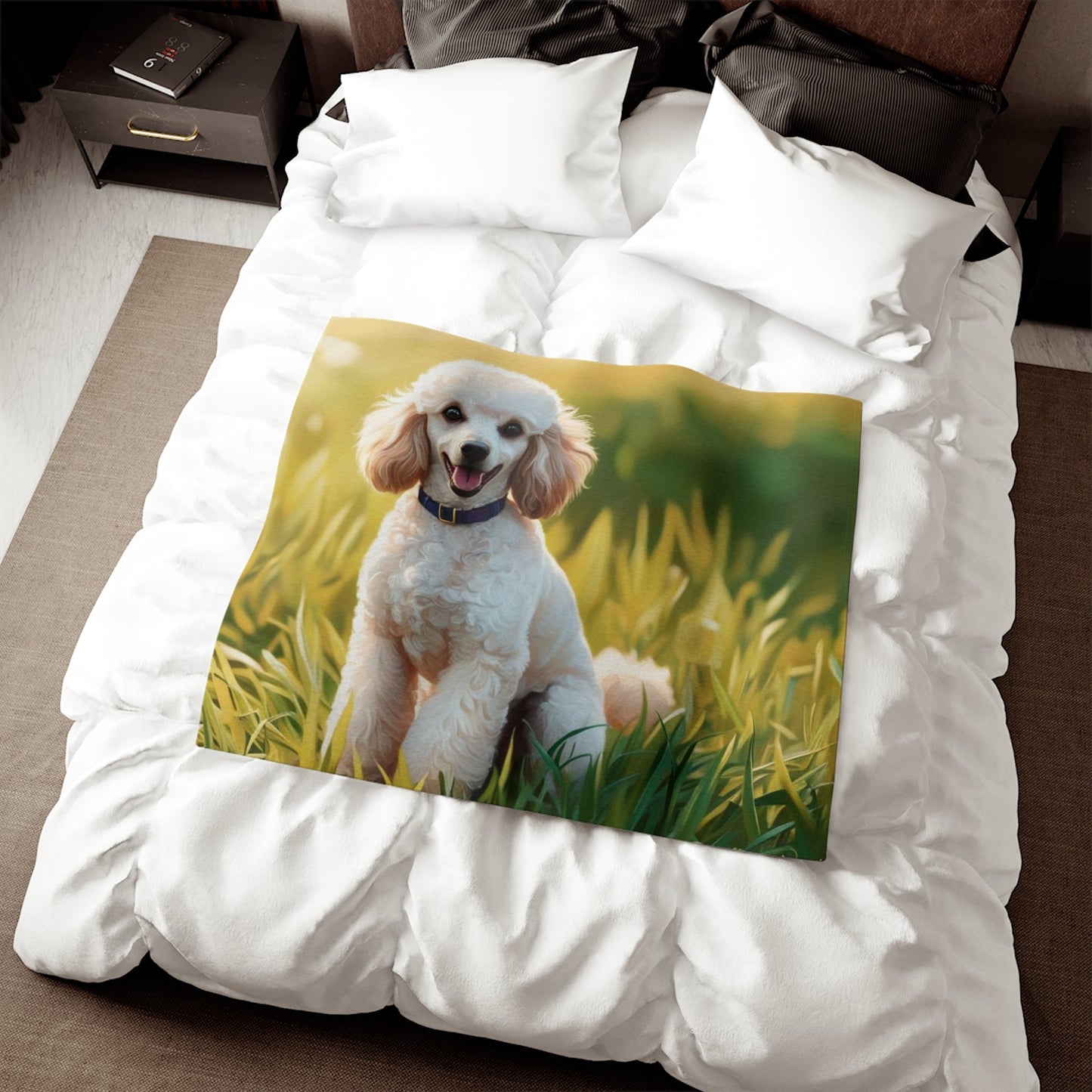 Sweatshirt Blanket – Plush Fleece Throw, 2 Size Options