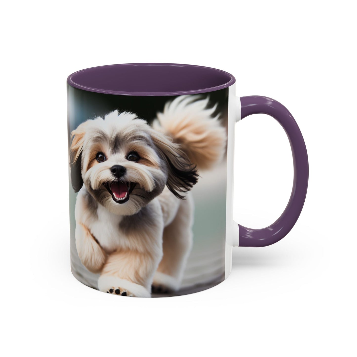 Keramiktasse mit Hunderassen-Motiv – 325 ml & 444 ml