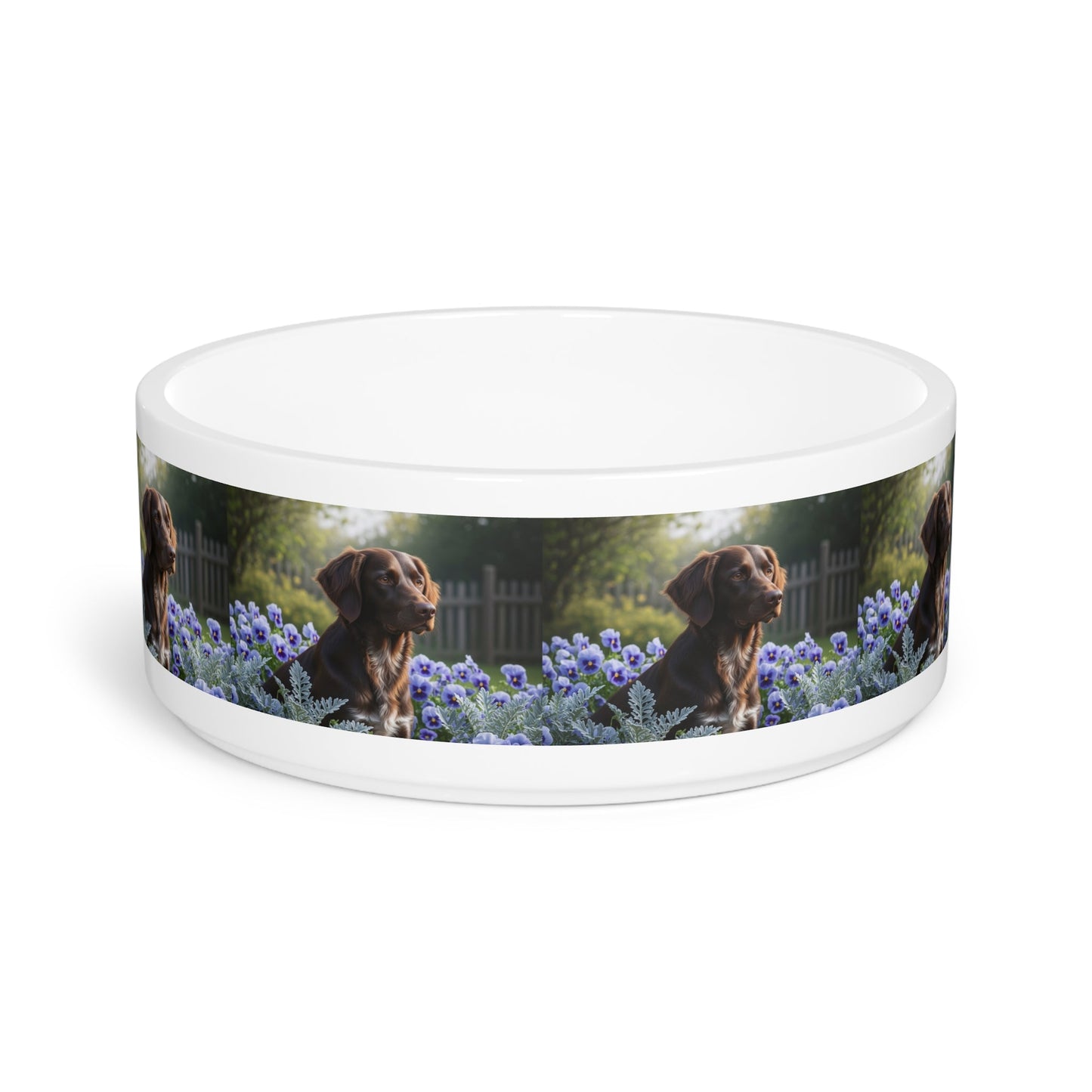 Ceramic Pet Bowl – 16 oz Dog Feeding Bowl