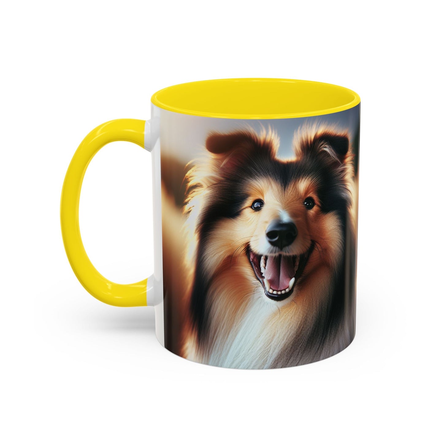 Keramiktasse mit Hunderassen-Motiv – 11 oz & 15 oz