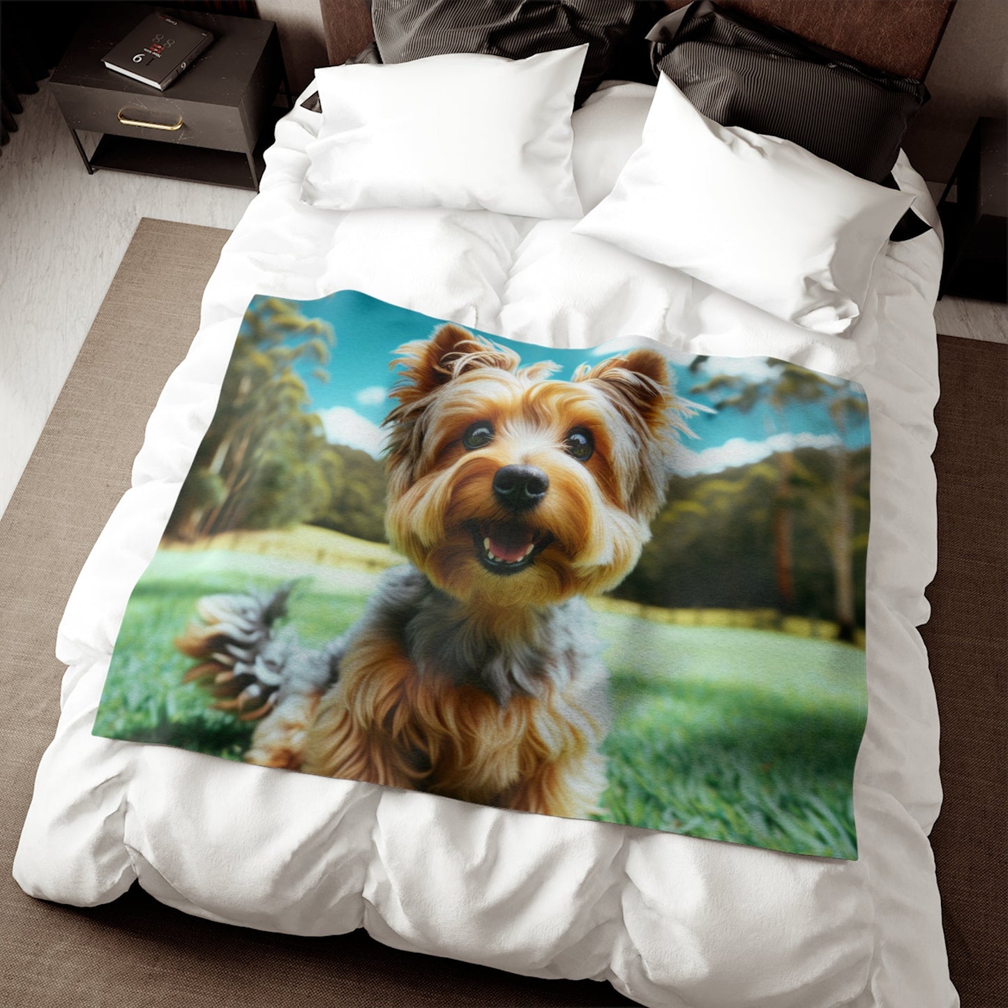 Sweatshirt Blanket – Plush Fleece Throw, 2 Size Options