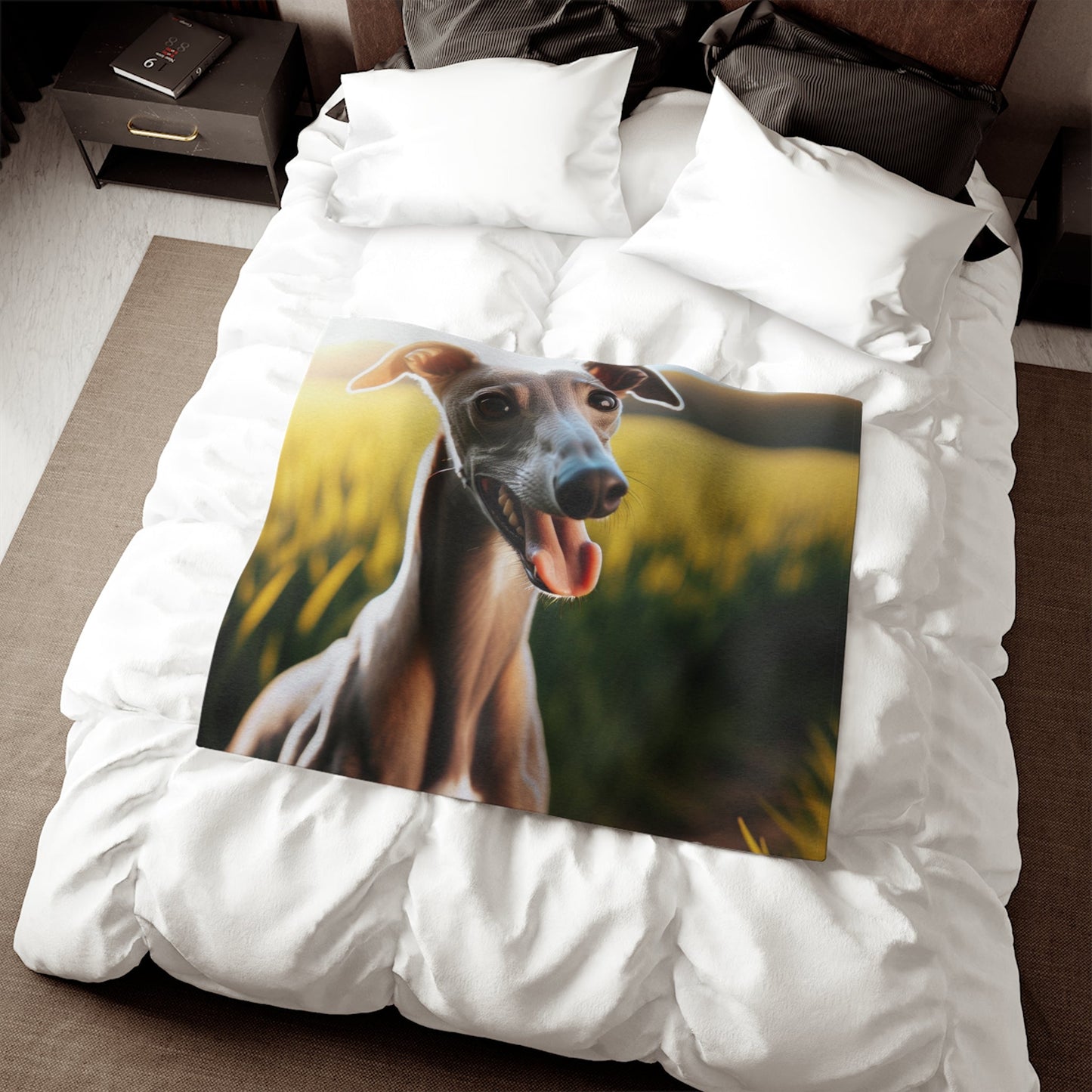Sweatshirt Blanket – Plush Fleece Throw, 2 Size Options
