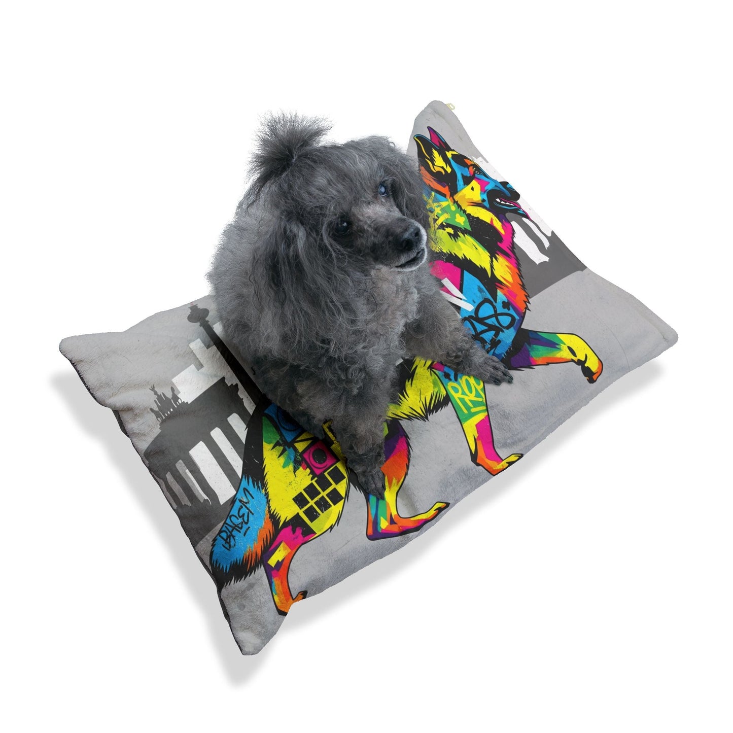Lit pour animaux de compagnie – Lit douillet pour chien, 3 tailles disponibles
