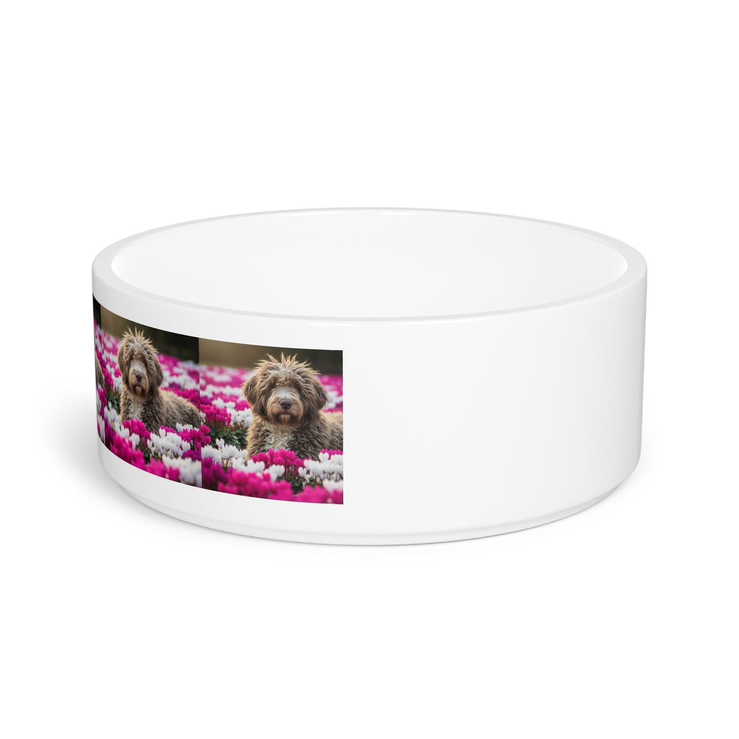 Ceramic Pet Bowl – 16 oz Dog Feeding Bowl