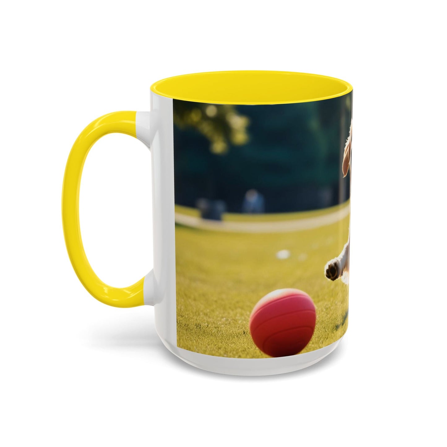 Keramiktasse mit Hunderassen-Motiv – 11 oz & 15 oz