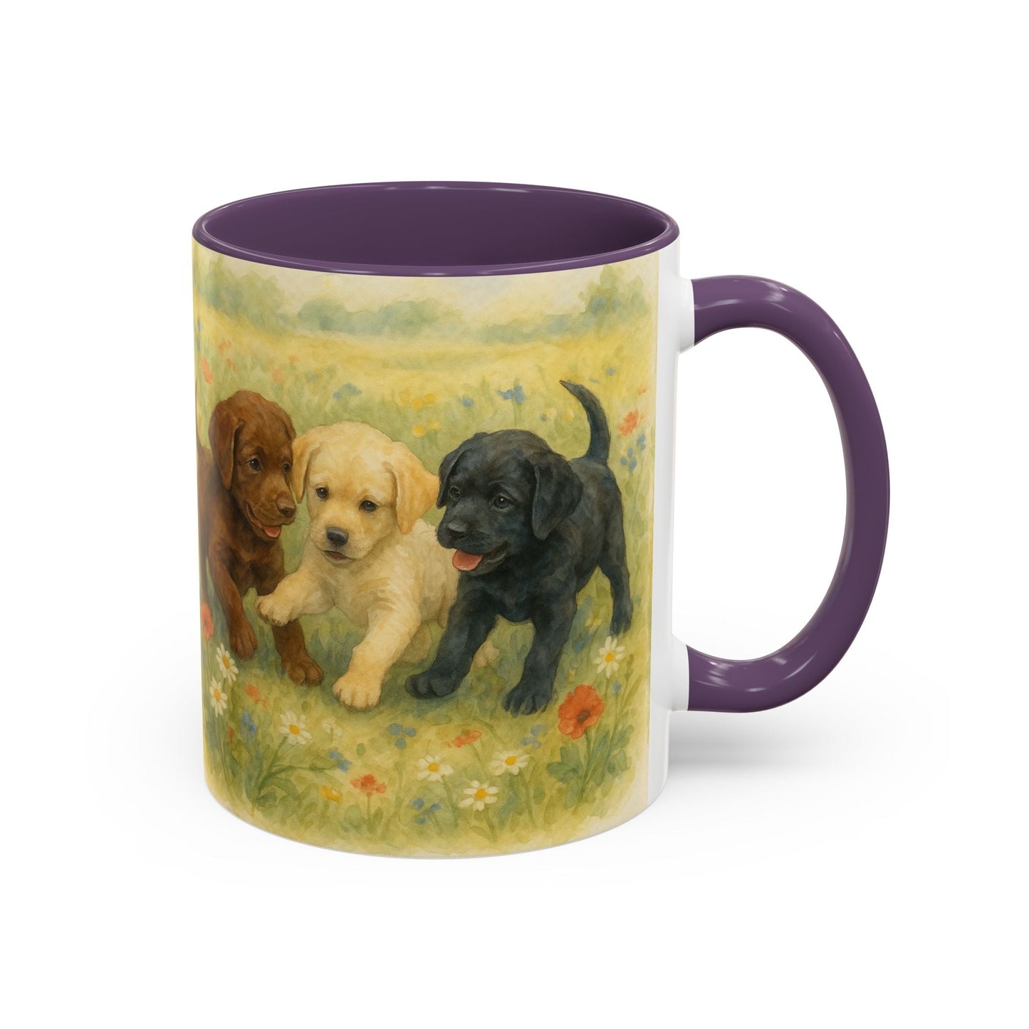 Keramiktasse mit Hunderassen-Motiv – 11 oz & 15 oz